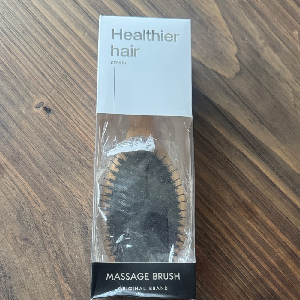 Healthier Hair Massage Hair Brush - Original Brand - NWT